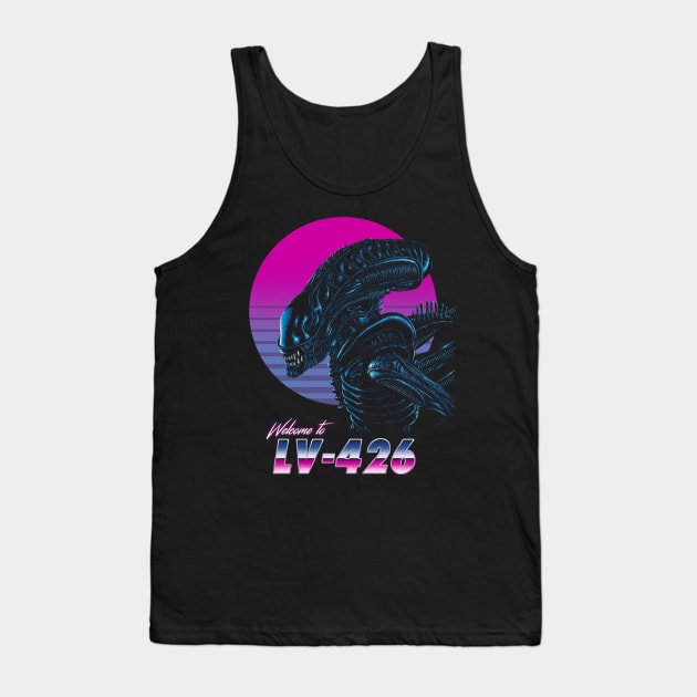 LV-426 Warrior Tank Top by ddjvigo